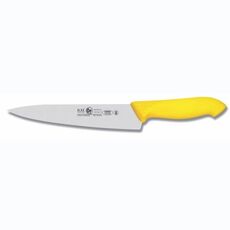 НОЖ ПОВАРСКОЙ "ШЕФ" 18СМ, ЖЕЛТЫЙ HORECA PRIME, РУЧКА ПЛАСТ. — фото 1