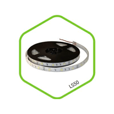 Лента светодиодная LS 50R-30/65 30LED 7.2Вт/м 12В IP65 красная ASD — фото 1