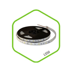Лента светодиодная LS 50W-60/65 60LED 14.4Вт/м 12В IP65 белая ASD — фото 1