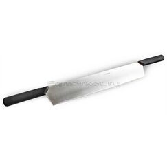 Нож для сыра GIESSER 9615 36 см с двумя ручками черный