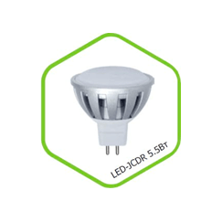 Лампа светодиодная LED-JCDR-standard 7.5Вт 160-260В GU5.3 3000К 600Лм ASD — фото 1