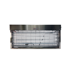 Ловушка для насекомых Insect-Killer SP100-3X20W (s 400 м2) (с безосколочными лампами shatterproof)  нерж. сталь — фото 1