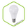 Лампа светодиодная LED-A60-standard 5Вт 160-260В Е27 4000К 400Лм ASD — фото 1