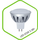 Лампа светодиодная LED-JCDR-standard 3.0Вт 160-260В GU5.3 4000К 250Лм ASD — фото 1