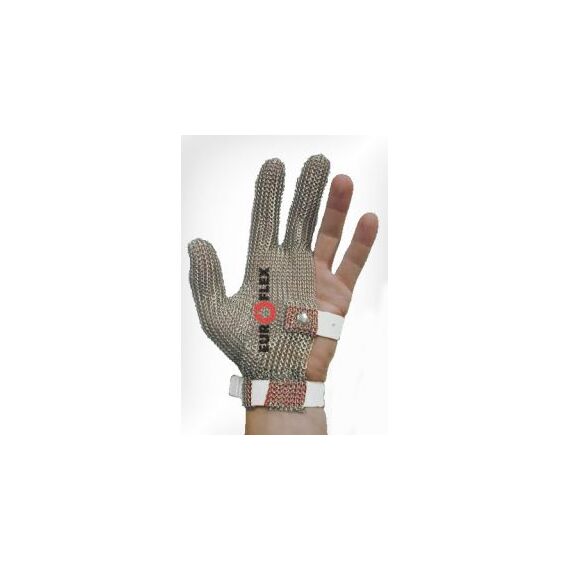 Перчатки кольчужные на 3 пальца бел. Euroflex Comfort 9590-32