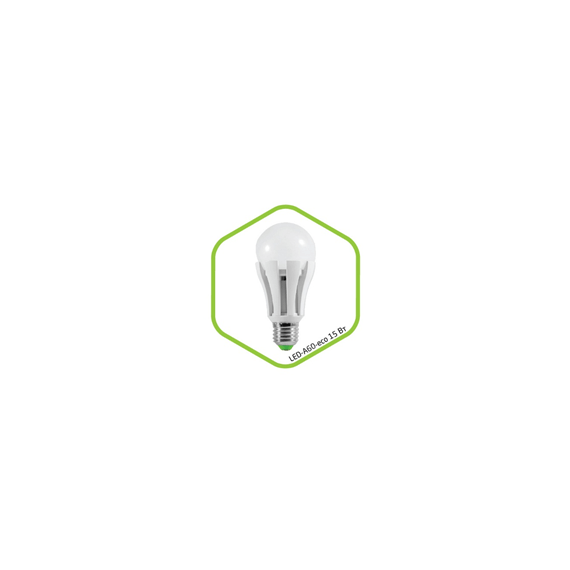 Лампа светодиодная LED-A60-standard 15Вт 160-260В Е27 4000К 1200Лм ASD — фото 1