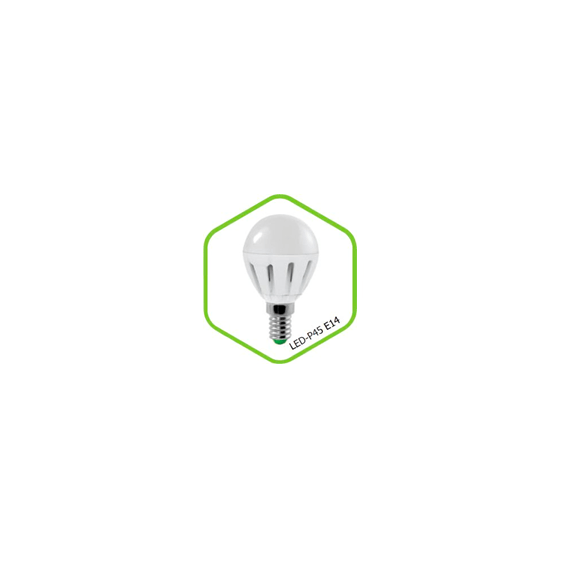 Лампа светодиодная LED-ШАР-standard 3.5Вт 160-260В Е14 4000К 300Лм ASD — фото 1