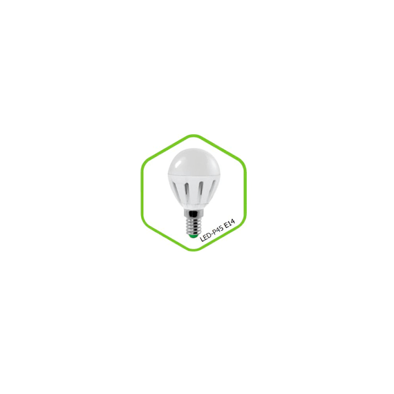 Лампа светодиодная LED-ШАР-standard 5.0Вт 160-260В Е14 3000К 400Лм ASD — фото 1