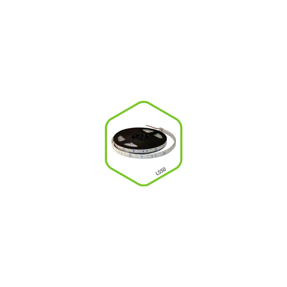 Лента светодиодная LS 50W-60/33 60LED 14.4Вт/м 12В IP33 белая ASD — фото 1